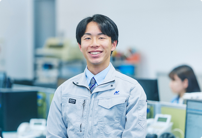 営業部 営業課 O.S. 2023年4月入社 / 法学部 出身